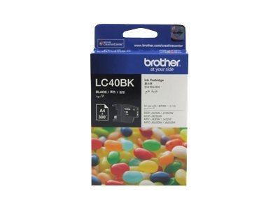 Brother LC40BK black original ink Product shot 74350