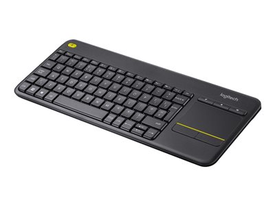 Logitech Wireless Touch Keyboard K400 Plus Keyboard - wireless - 2.4 GHz - Nordic - (920-007141) for business Atea eShop