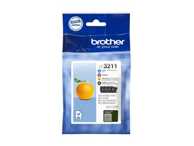 BROTHER LC3211VAL Pack of 4 cartridges