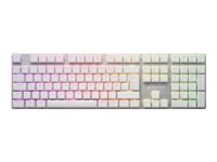 Sharkoon PureWriter RGB Tastatur Mekanisk RGB/16,8 millioner farver Kabling Tysk