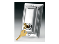 Da-Lite - Plaque de recouvrement du verrouillage de la clé d'interrupteur - pour P/N: DL100199L, DL100201EL, DL100201L, DL100206EL, DL100206L, DL100208EL, DL100208L