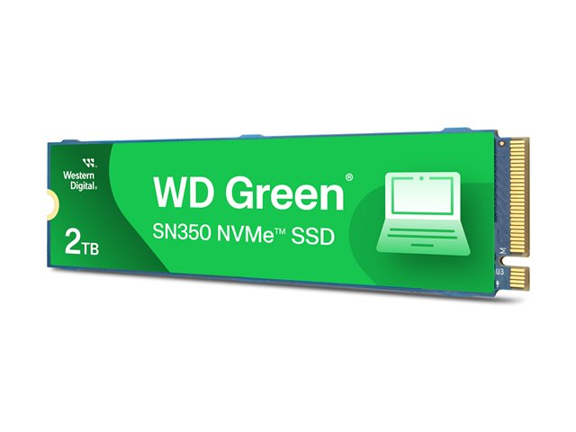 WD Green SN350 NVMe SSD 2TB M.2 2280 WDS200T3G0C-00AZL0