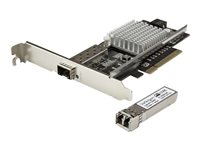 StarTech .com Carte réseau PCI Express à 1 port fibre optique 10 Gigabit Ethernet SFP+ ouvert