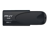 PNY Attaché 4 32GB USB 3.1 Sort