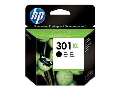 HP 301XL High Yield Black Ink Cartridge