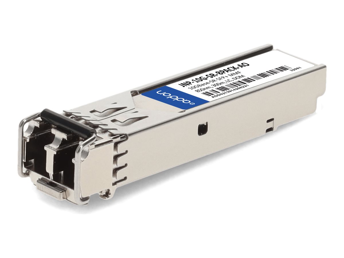 AddOn - SFP+ transceiver module (equivalent to: Juniper JNP-10G-SR-8PACK)