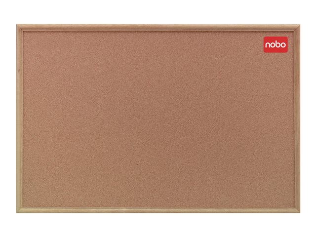 Nobo Elipse Classic Bulletin Board 900 X 600 Mm Brown