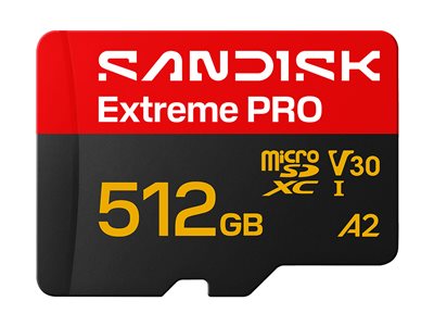 Extreme PRO - Flash memory card (SD adapter includ