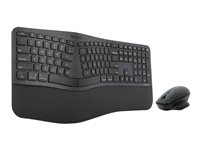 Targus EcoSmart Keyboard ergonomic full size antimicrobial wireless Bluetooth 5.0 LE 