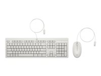 HP 225 Sæt med mus og tastatur Pressestempel Kablet