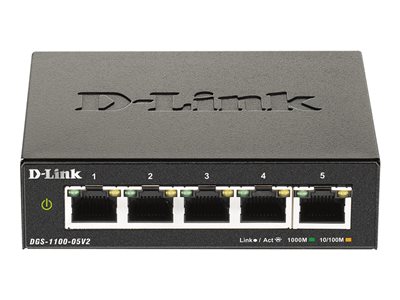 DGS 1100-05V2 - switch - 5 ports - smart