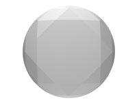 PopSockets Swappable PopGrip Fingergrip/støtteben Sort Sølv