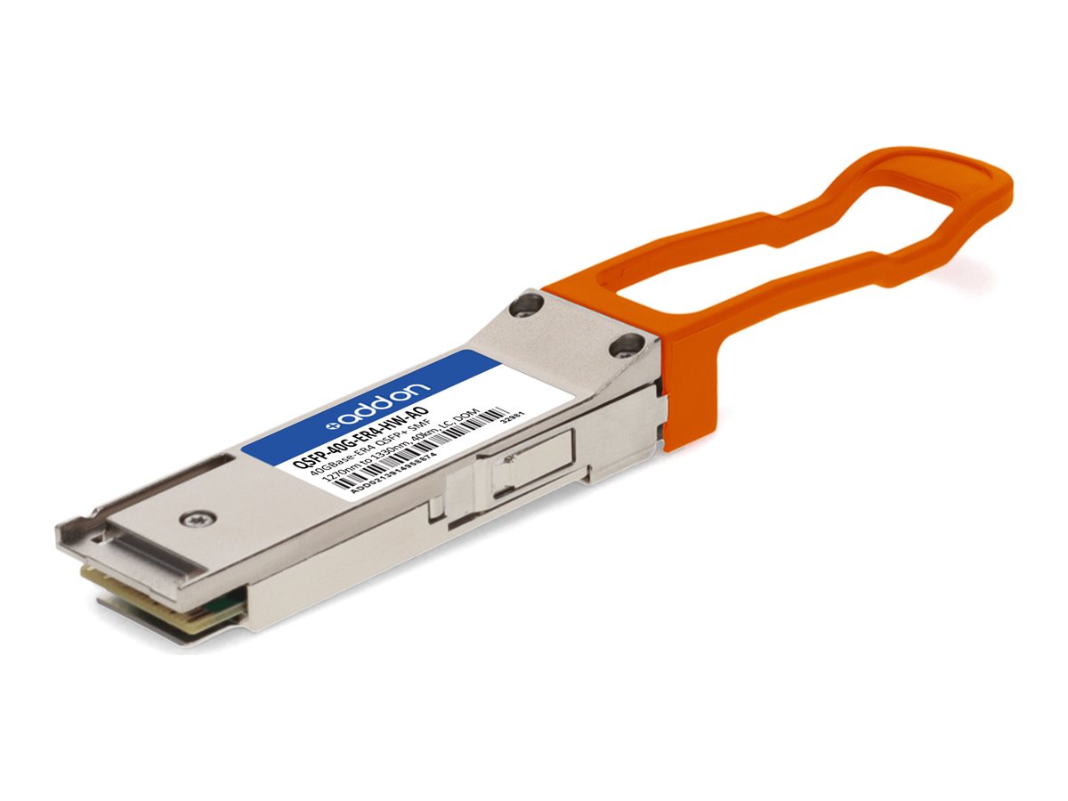 AddOn - QSFP+ transceiver module (equivalent to: Huawei QSFP-40G-ER4)