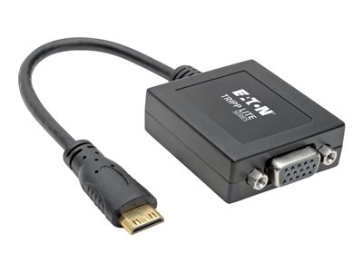 Tripp Lite Mini HDMI to VGA Adapter Converter fo Smartphone / Tablet / Ultrabook