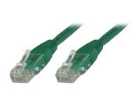 MicroConnect CAT 6 Ikke afskærmet parsnoet (UTP) 10m Netværkskabel Grøn