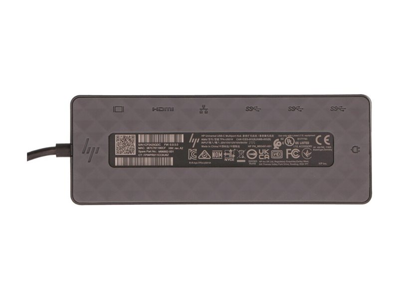 Universal USB-C-Multiport-Hub Replaces 50H98AA#ABU. For UK. – PSA