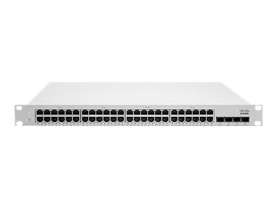 Cisco Meraki Cloud Managed MS210-48LP Switch 48 x 1000Base-T + 4 x Gigabit SFP (uplink) 