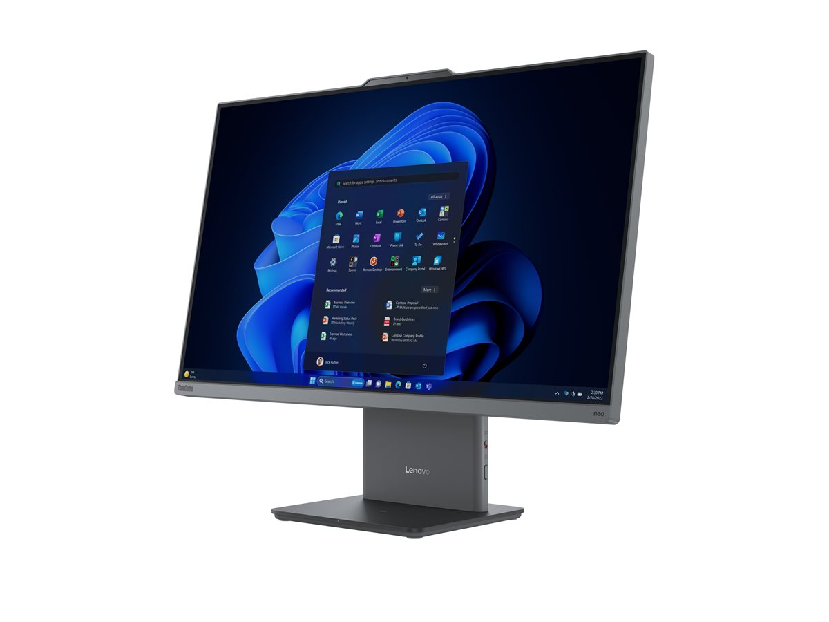 Lenovo ThinkCentre neo 50a 27 G5 - vše v jednom Core 5 210H 2.2 GHz - 16 GB - SSD 512 GB - LED 27" - česká/slovenská – foto 2
