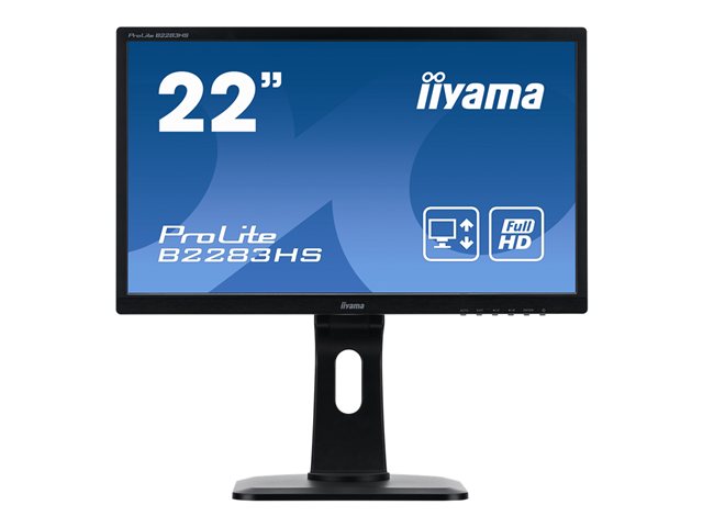 iiyama ProLite X2283HSU 21.5インチモニター iiyama 21.5インチ液晶モニター X2283HSU-B1H 1台 - アスクル