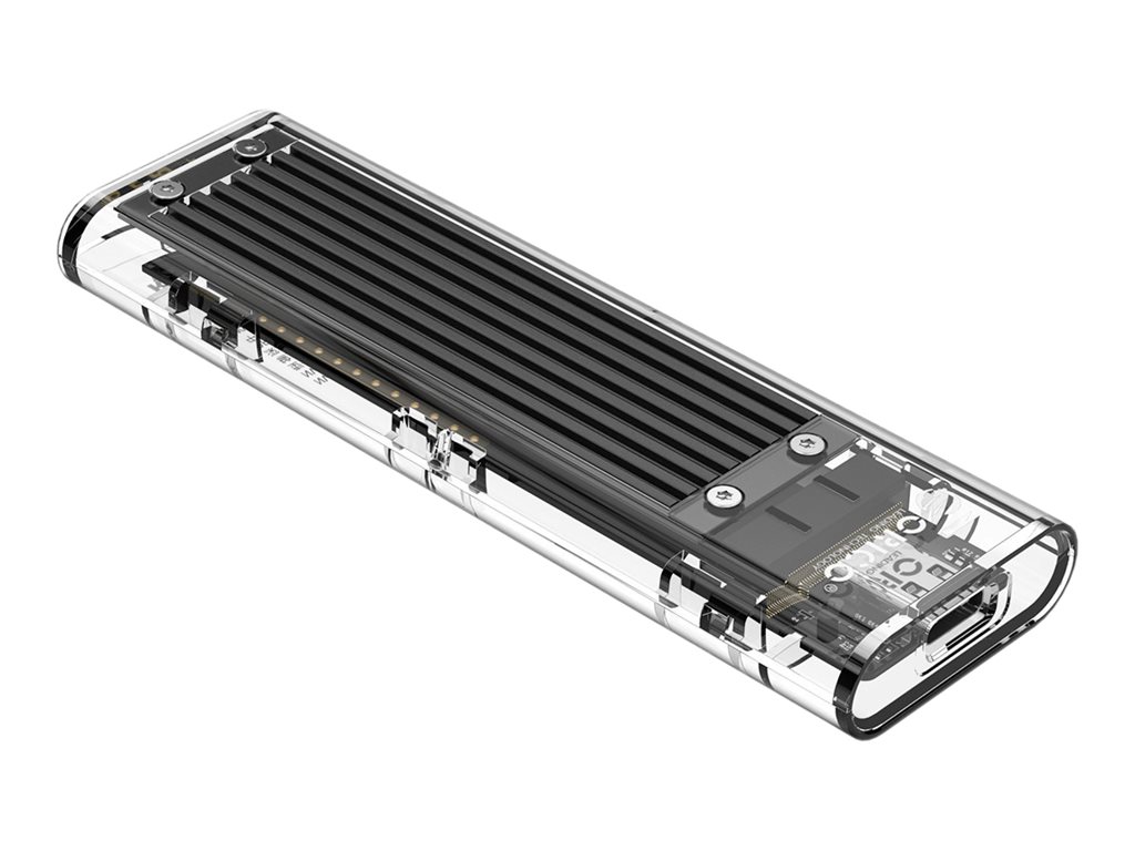 ORICO TCM2-C3-BK storage enclosure M.2 Card Product shot Left-angle 79600