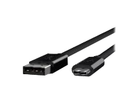 Zebra - USB cable - 24 pin USB-C (M) to USB (M) - 3.3 ft - for Zebra EC50, EC55, MC2200, MC27, TC21, TC26