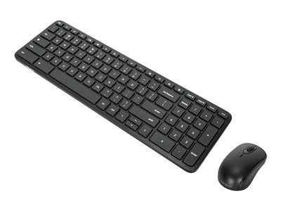 Targus Keyboard and mouse set antimicrobial Bluetooth black