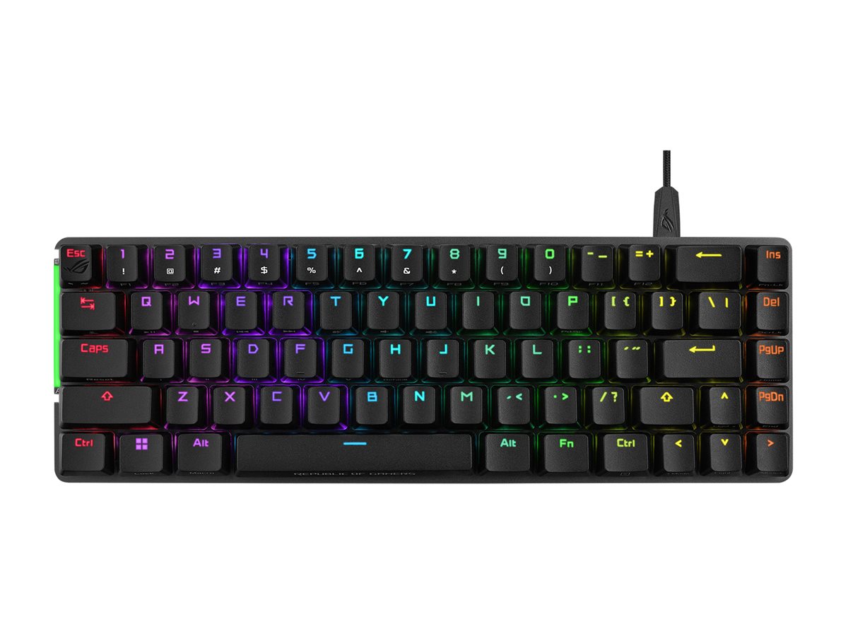 ASUS ROG Falchion Ace keyboard 65% compact with touch panel black Input Product shot Front 79800