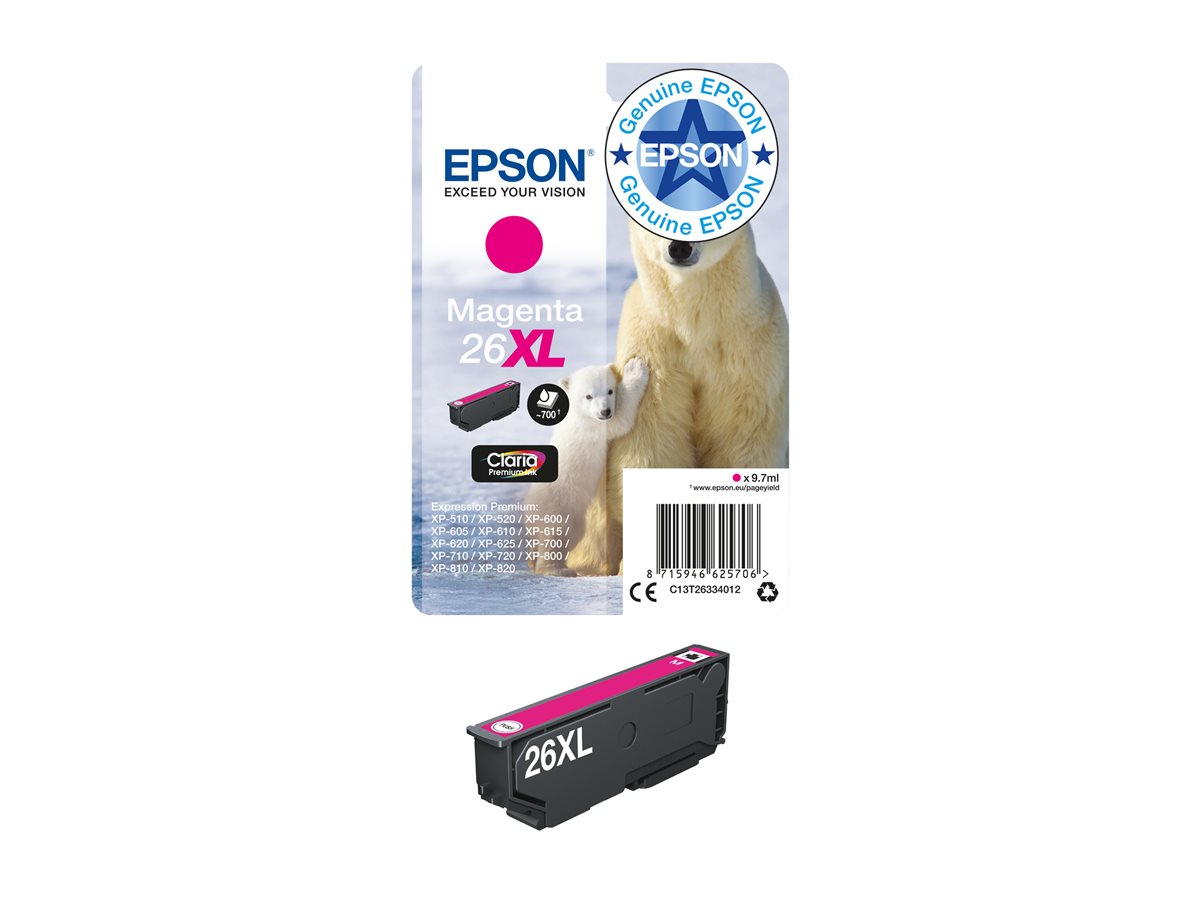 EPSON 1LB 26XL ink cartridge magenta