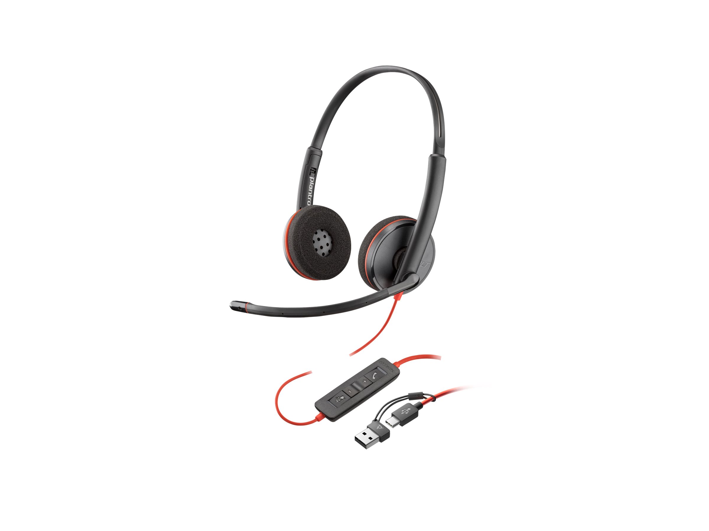 HP Poly Blackwire 3220 headset Product shot Right side 77950