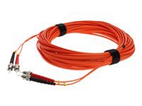 AddOn 15m ST OM1 Orange Patch Cable