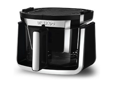 Gourmia Fry 'N Fold Hot Air Fryer - Black/Silver - 7qt - GAF789