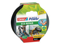 Tesa extra Power Eco Repair Sort Stoftape
