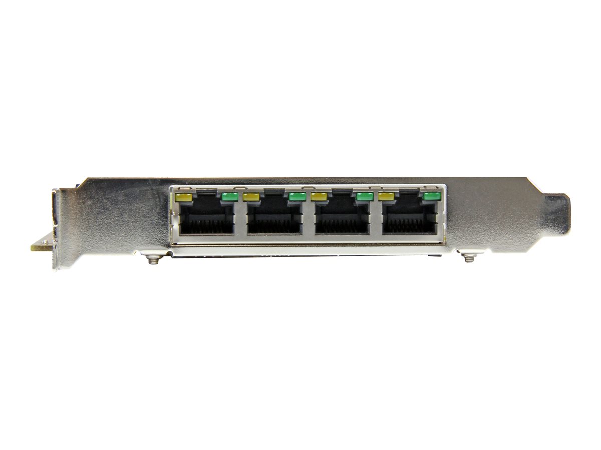 StarTech.com 4 Port Gigabit PoE (Power over Ethernet) Card - PCIe Network Card - PoE / PoE+ Up to 25W Per Port - PCIe NIC - Gigabit Ethernet Card (ST4000PEXPSE) - síťový adaptér - PCIe x4 - Gigabit Ethernet x 4 – foto 6