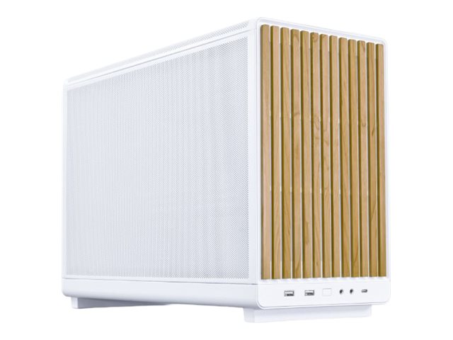 Lian Li A3-MATX Wood Edition micro tower micro Product shot Left-angle 79300