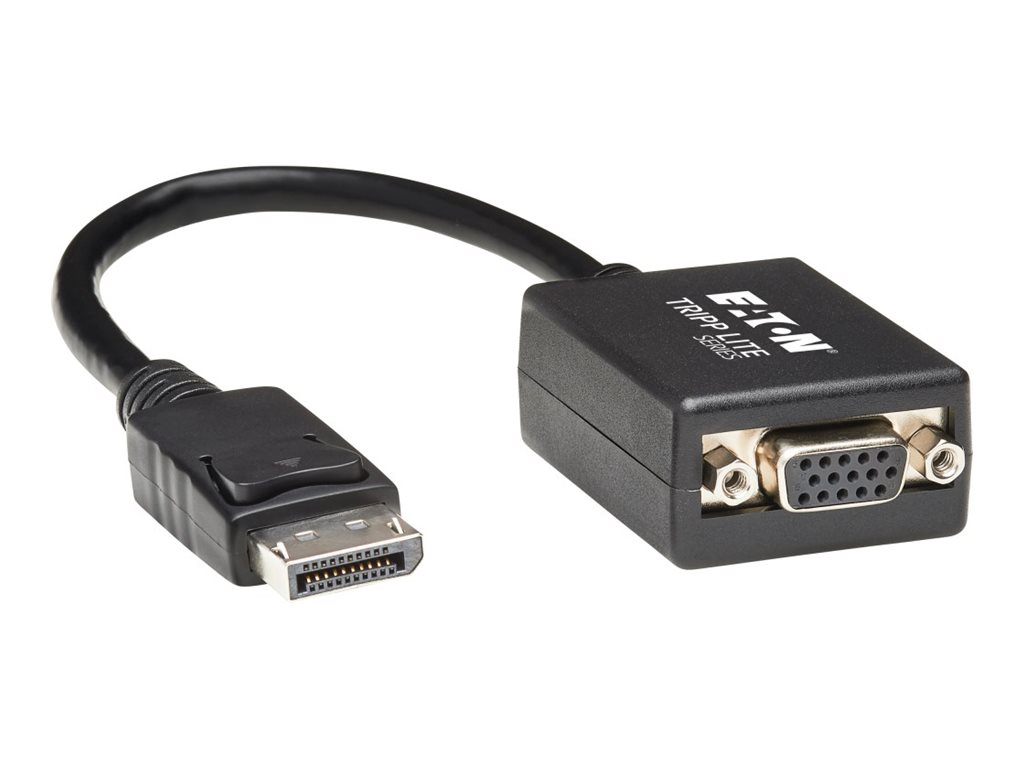Tripp Lite 6in DisplayPort to VGA Adapter Active Converter DP to VGA M/F 6"