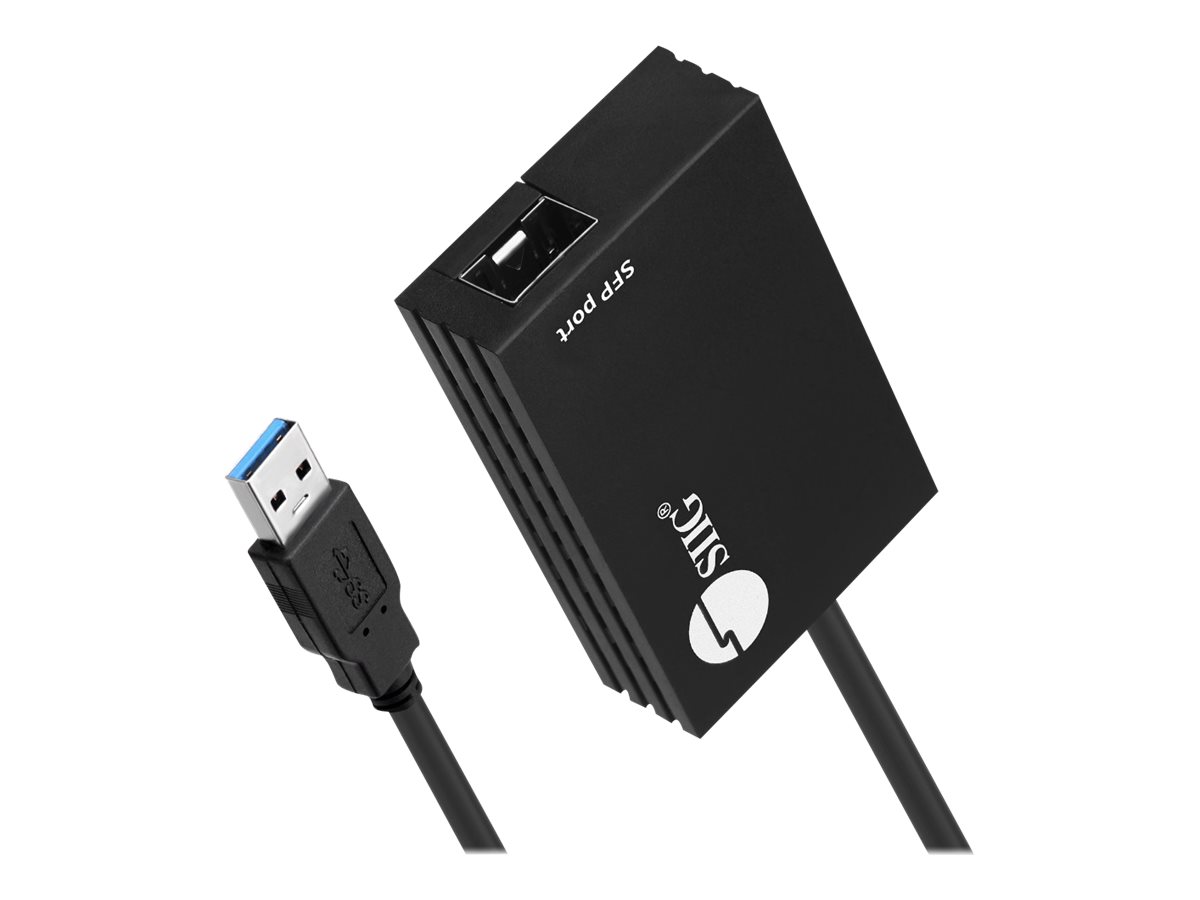 SIIG USB 3.0 to SFP Gigabit Ethernet Adapter