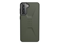UAG Rugged Case for Samsung Galaxy S21 Plus 5G [6.7-inch] - Civilian Olive Beskyttelsescover Olivengrøn Samsung Galaxy S21+ 5G