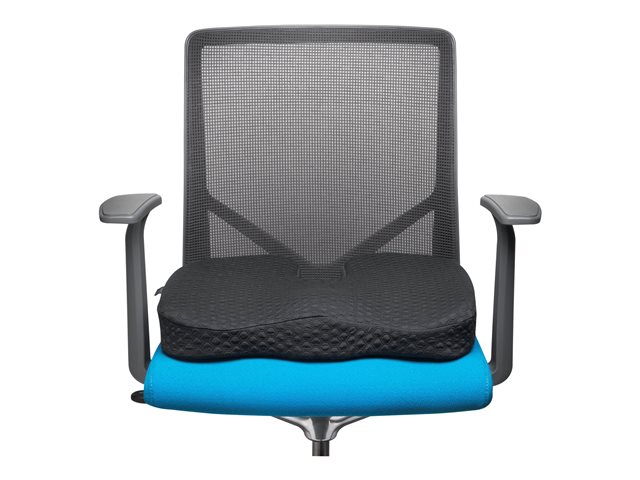 Image of Kensington Premium Cool Gel Seat Cushion - seat cushion - black