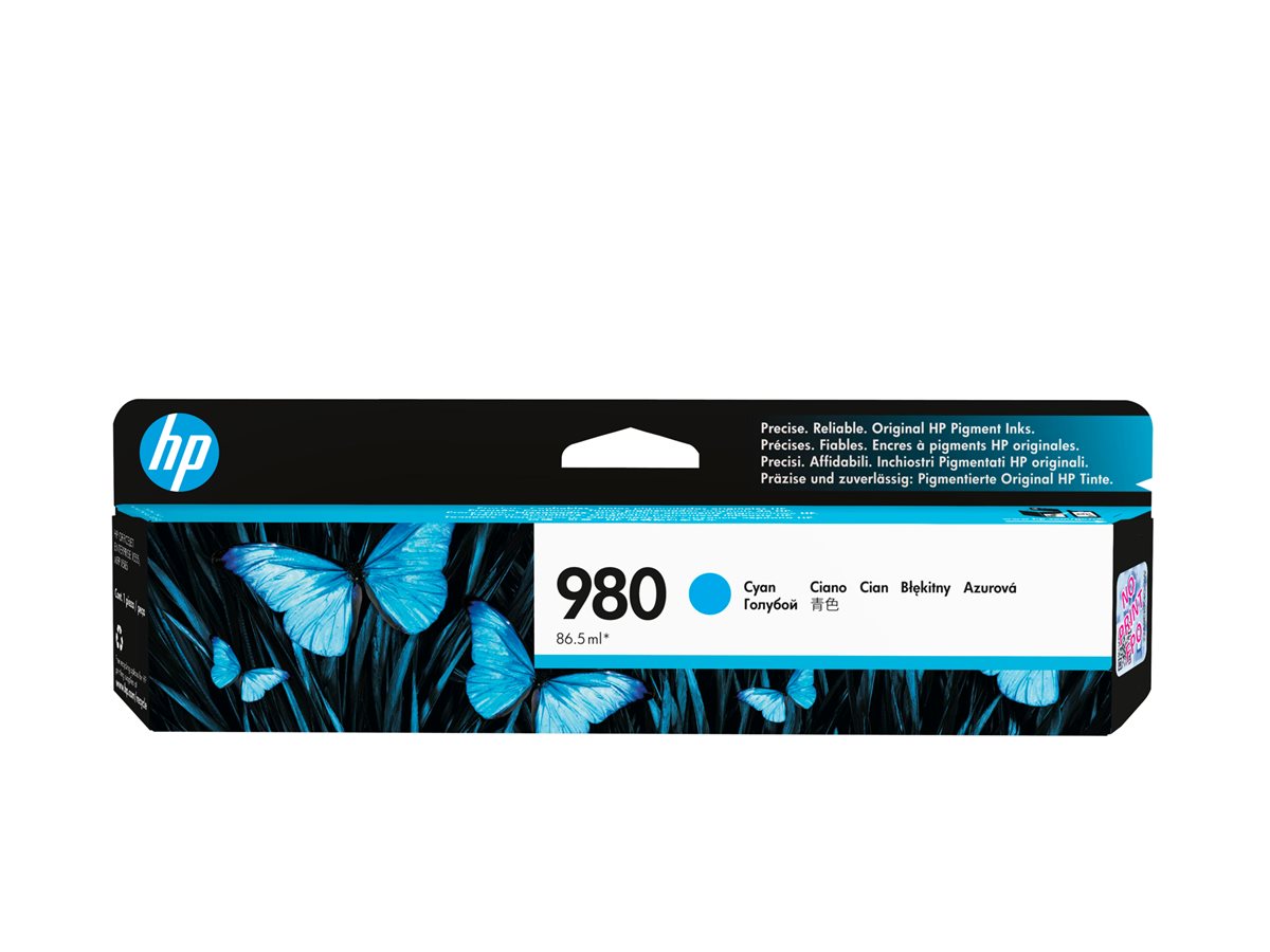 HP 980 Cyan Ink Office jet Enterprise
