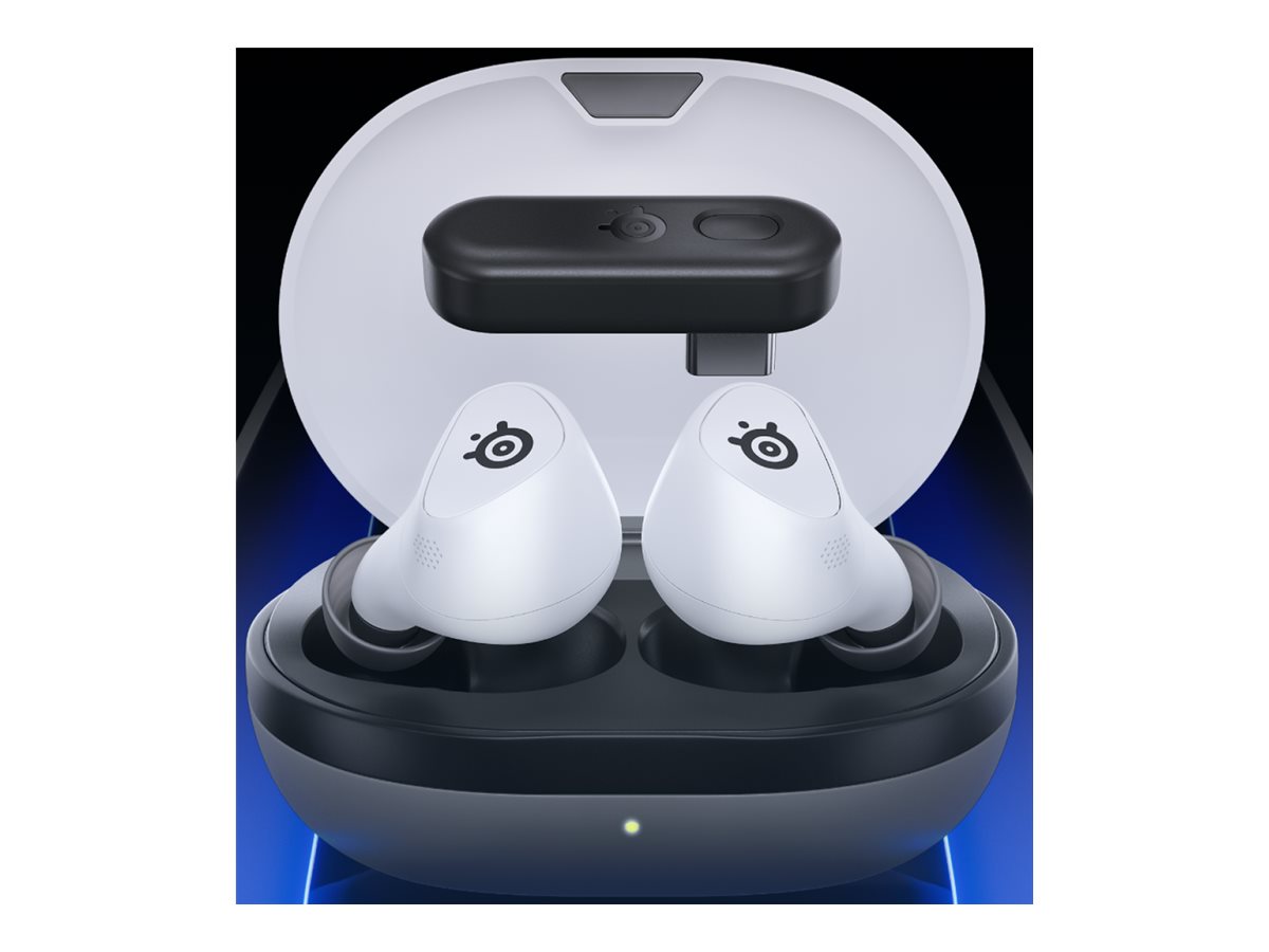 SteelSeries Arctis GameBuds for PlayStation true wireless earphones with Product shot Front 79800