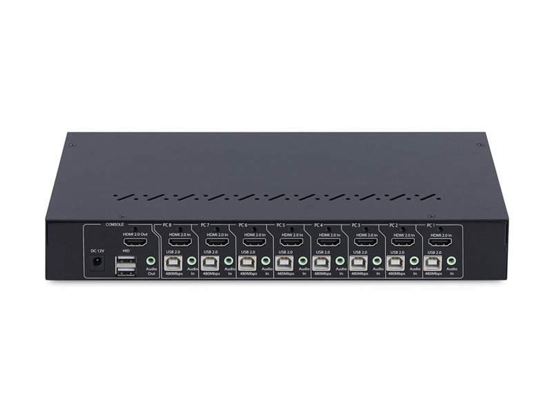 StarTech.com Commutateur KVM HDMI 8 Ports, 4K 60Hz