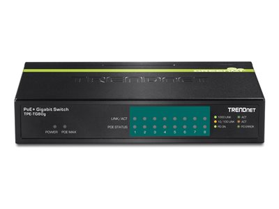 TRENDnet TPE TG80G GREENnet PoE+ Switch