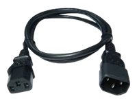 Zebra - Power cable - IEC 60320 C14 to power IEC 60320 C13