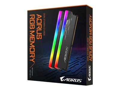 GIGABYTE AORUS RGB Memory 16GB 2x8GB - GP-ARS16G37