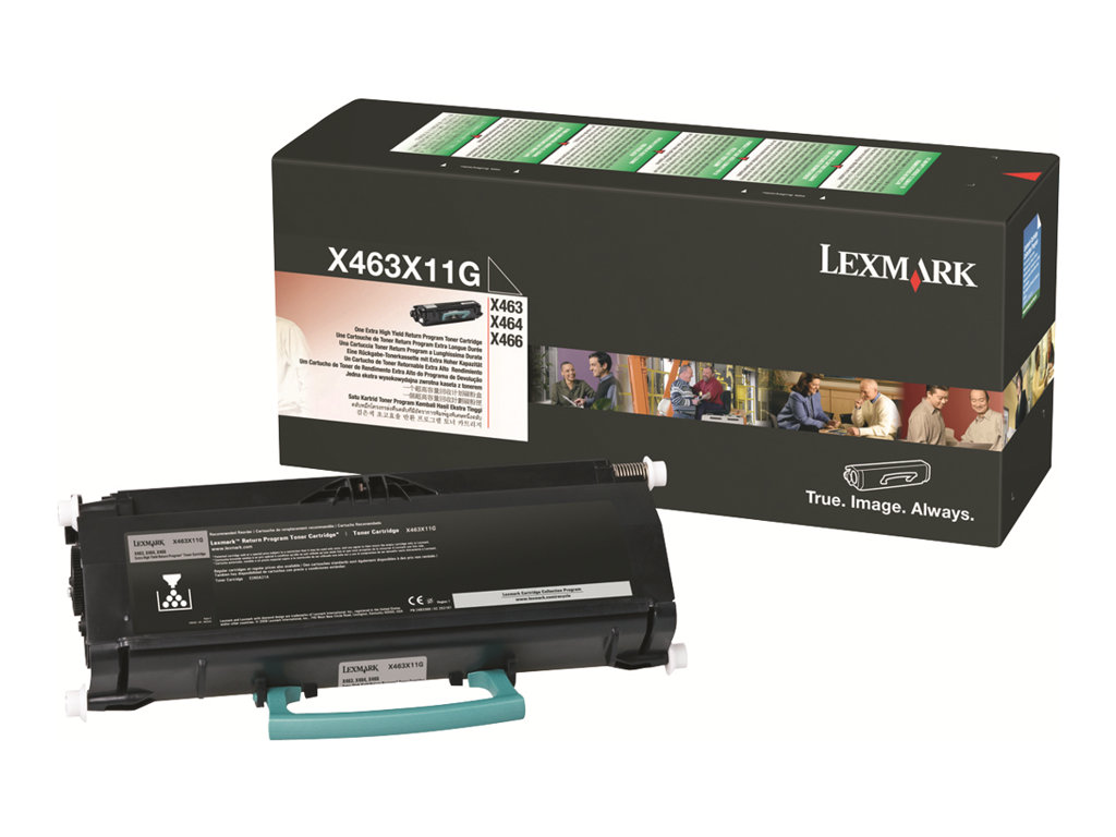 LEXMARK TONER RETURN PROG X463