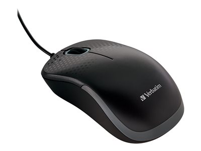 Verbatim Silent Corded Optical - Mouse - ergonomic - optical 