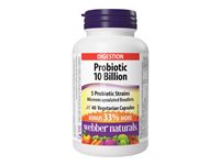 Webber Naturals Probiotic 10 Billion Vegetarian Capsules - 40s