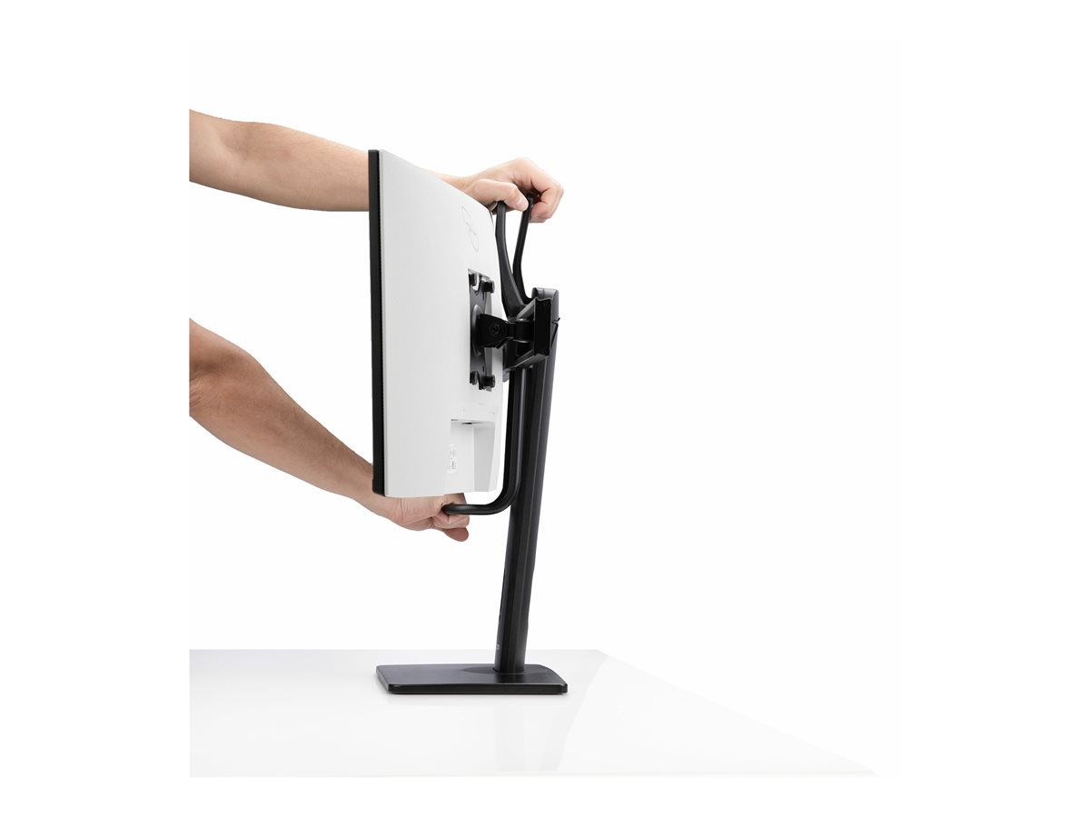 StarTech.com Crossbar Dual Monitor Desk Stand, Double 27inch Screens/VESA stojan - pro 2 monitory - černá – foto 10