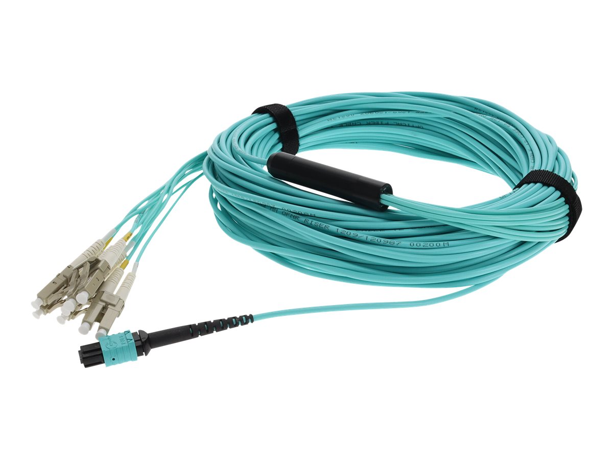 AddOn - Patch cable - LC/UPC multi-mode (M) to MPO/UPC multi-mode (F)