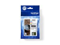 Brother Cartouche jet d'encre d'origine LC422VAL